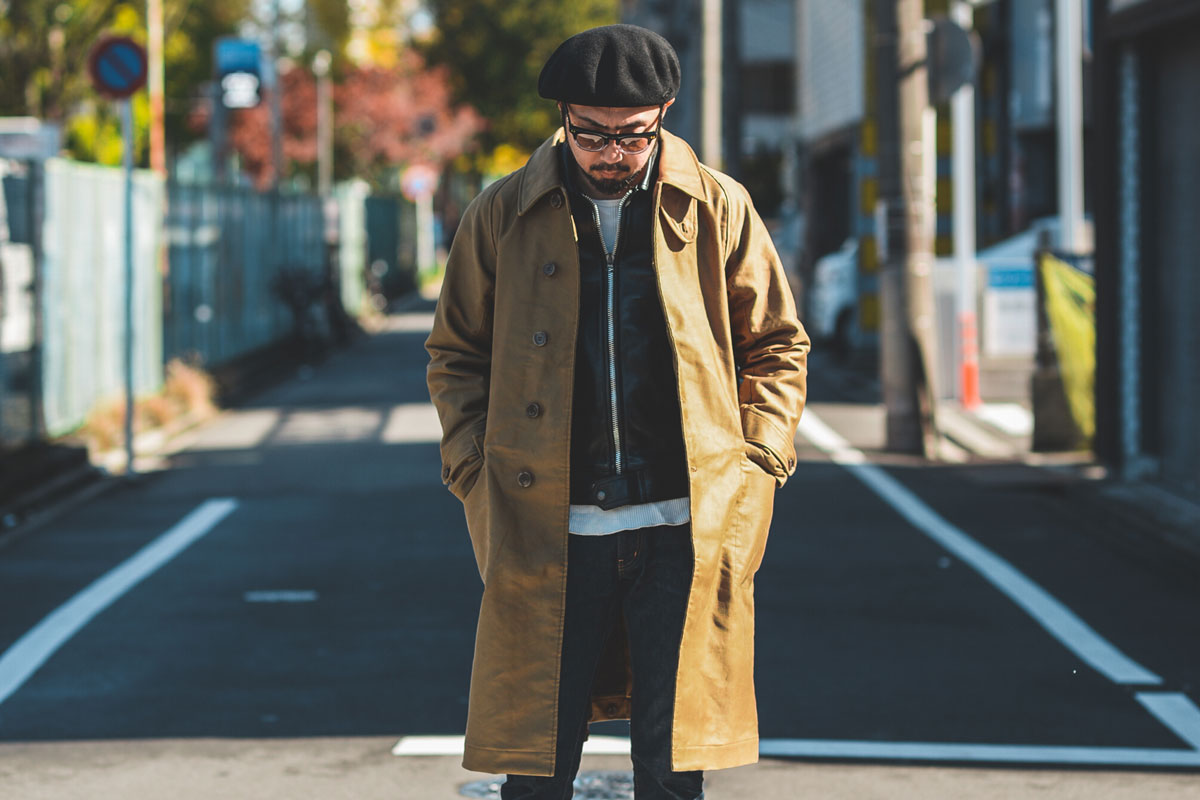 シングルディスパッチコート ACV-CT01-19A ACVM アディクトクローズ ADDICT CLOTHES JAPAN SINGLE DISPATCH COAT