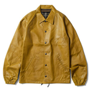 WAXED COTTON COACH JACKET - THE PRIVATE NOTE