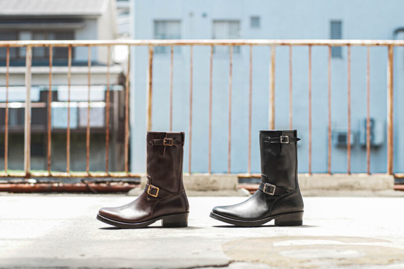 サイズ7HHORSEHIDE ENGINEER BOOTS - THE PRIVATE NOTE 靴